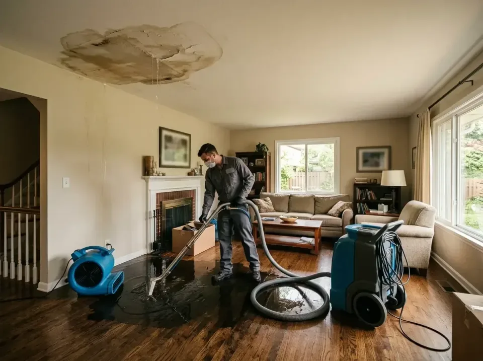 attic-pipe-burst-ceiling-drip-008 — frequently asked questions, Water Damage Restoration & Carpet Care in Cle Elum, WA